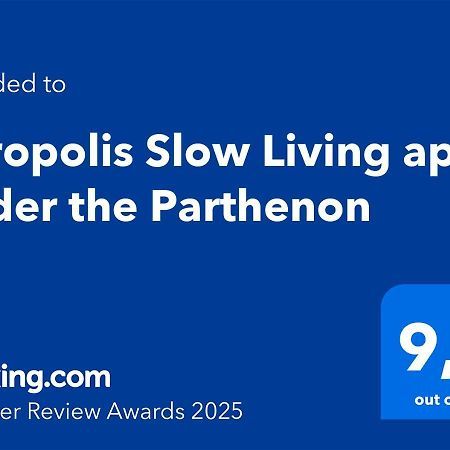 Acropolis Slow Living Apt Under The Parthenon Athen Exterior foto
